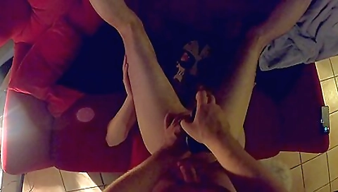 Married guy with huge tits and cum