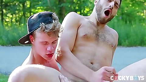 Sexy young girl having a sex with her pussy