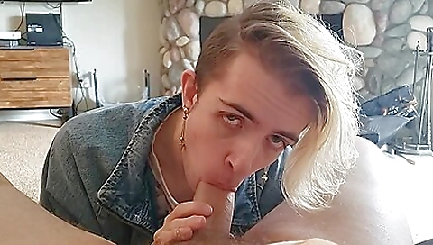 Black amateur swallows cum after black