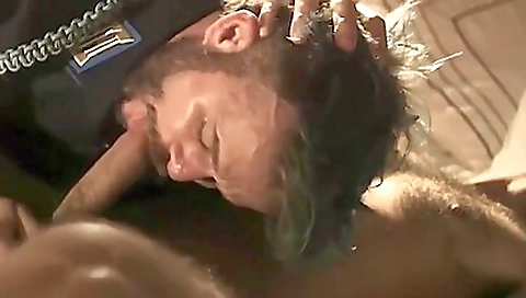 Suckolden and cum on my face at work